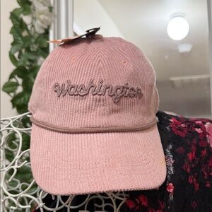 Pink Washington Cap